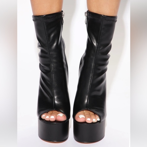 Somewhere To Be Booties - Black - Picture 3 of 9